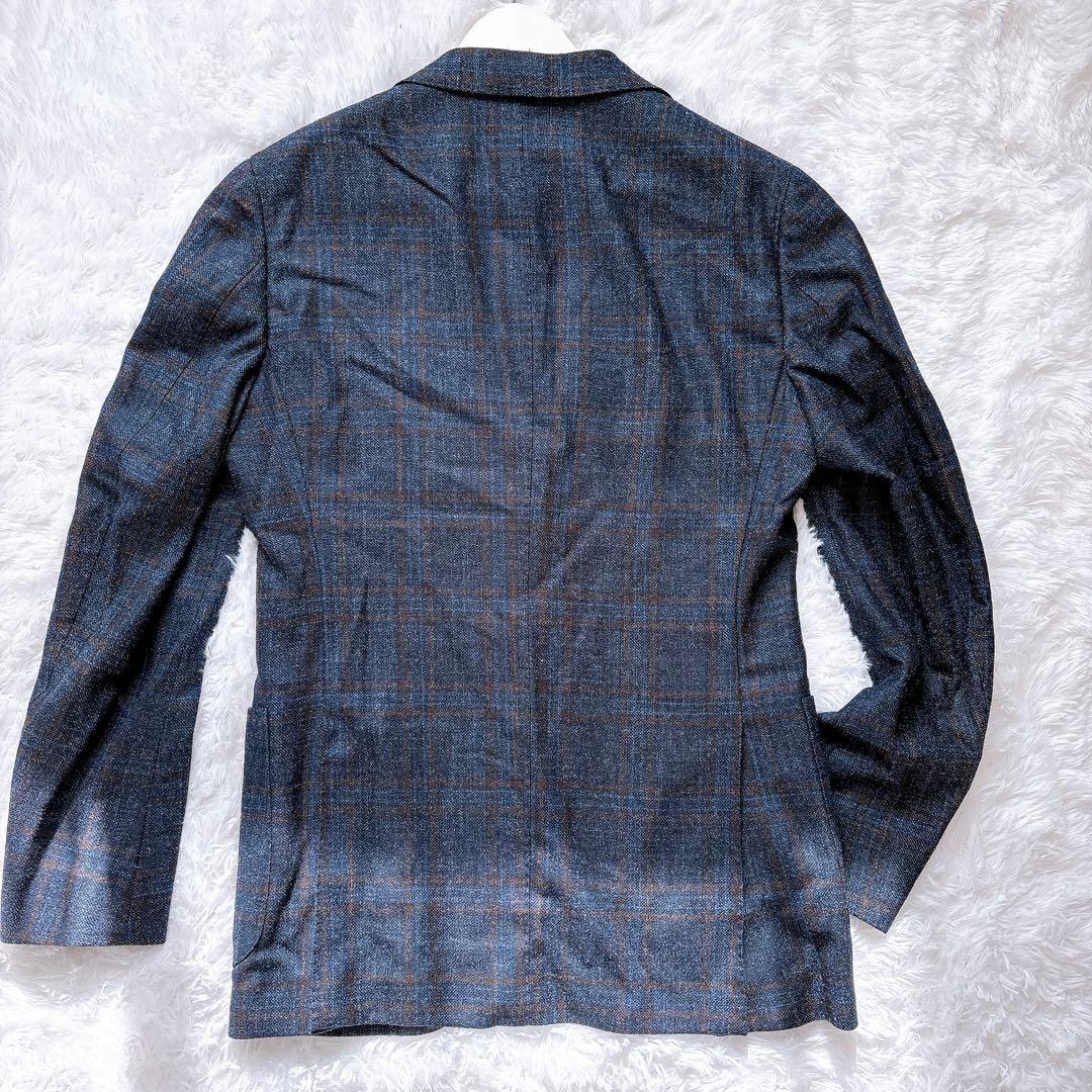こたろう様専用 シルク混☆ ビームスエフ テーラードジャケット チェック