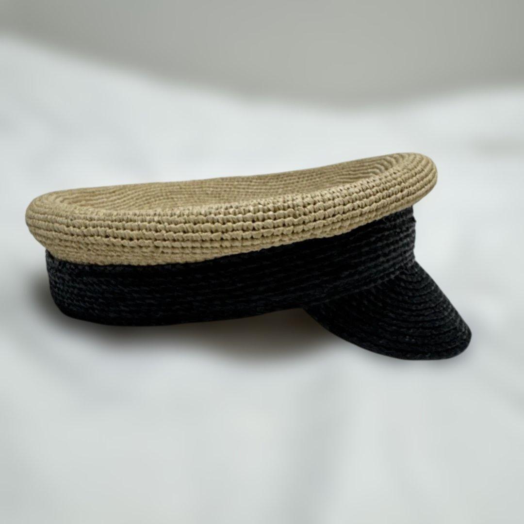 HELEN KAMINSKI “PANDORA\"ラフィアキャスケット 帽子