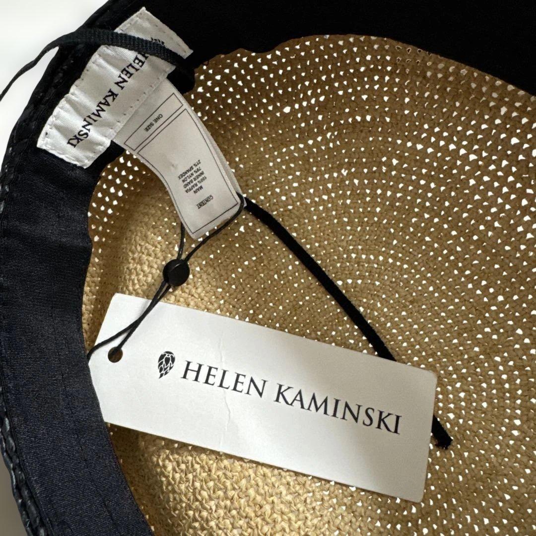 HELEN KAMINSKI “PANDORA\"ラフィアキャスケット 帽子