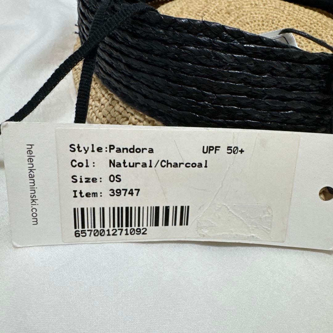 HELEN KAMINSKI “PANDORA\"ラフィアキャスケット 帽子