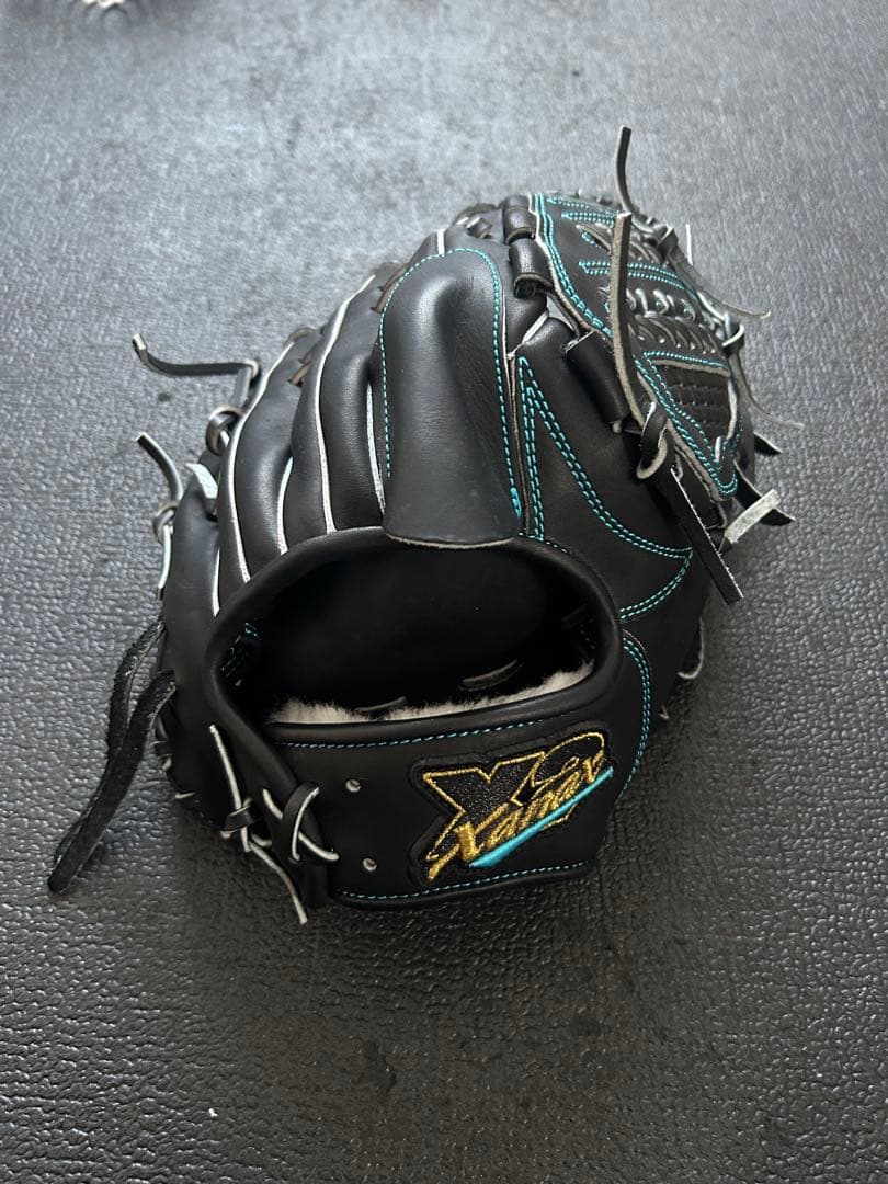 Xanax ザナックス　軟式グローブ ピッチャー用　黒 ザナックス 投手用軟式グローブ 大人 一般 Xanax BRG25YT1X ブラック