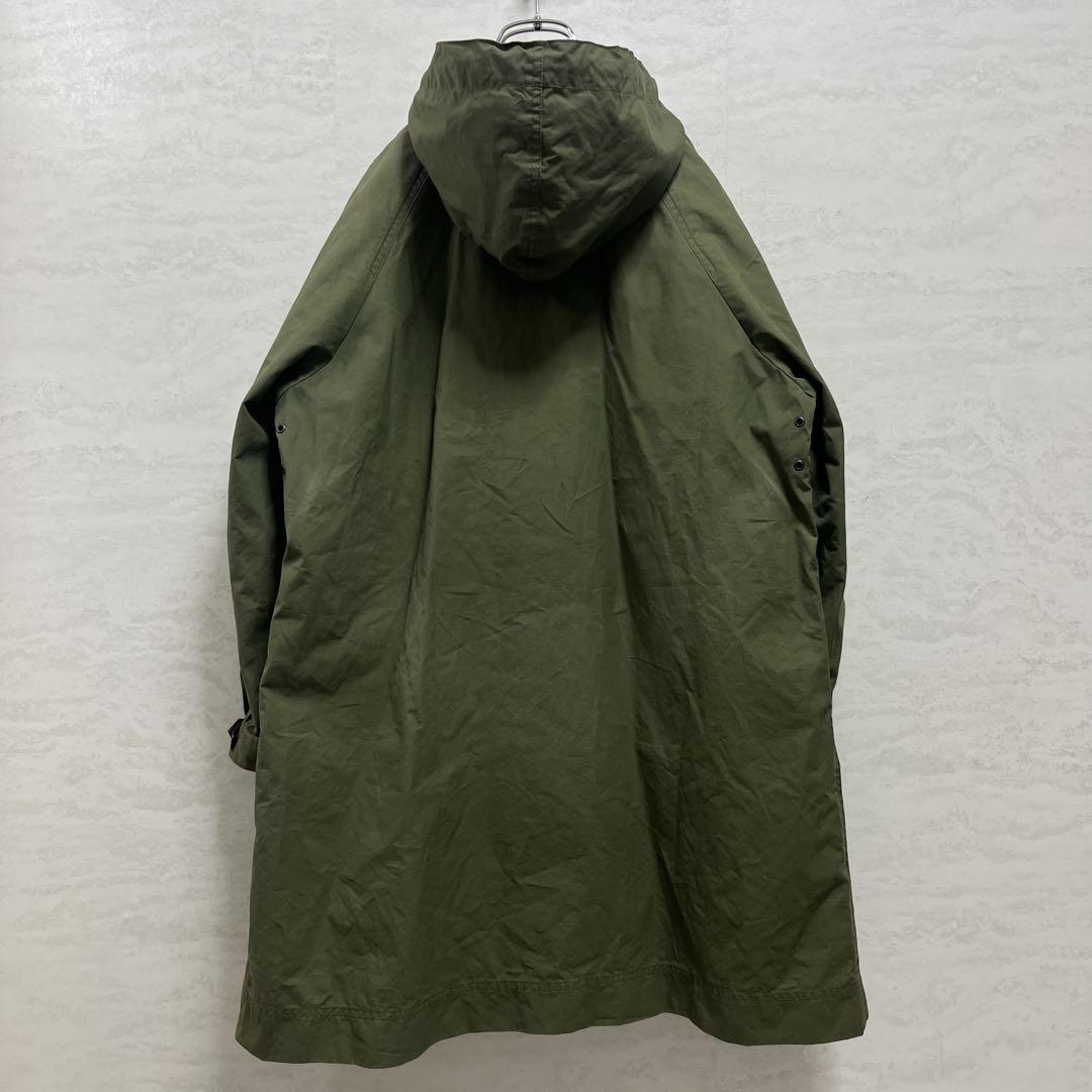 MHL.』フーディーコート/インナーダウン取外し/ユニセックス/オリーブ/Ⅱ