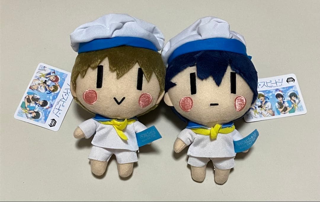 Free！ ハイスピード カラビナ付き ぬいぐるみ 七瀬遙 橘真琴 - メルカリ