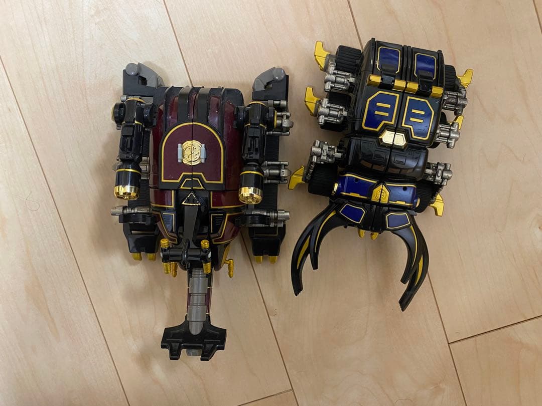 豪雷神　忍風戦隊ハリケンジャー　ハリケンジャー　ゴウライジャー 忍風戦隊ハリケンジャー DX超合金 迅雷合体 轟雷神ゴウライジン - メルカリ