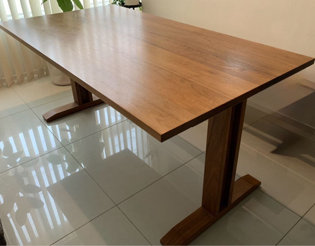 マスターウォール リッツ ローダイニングテーブル ウレタン塗装仕上げ