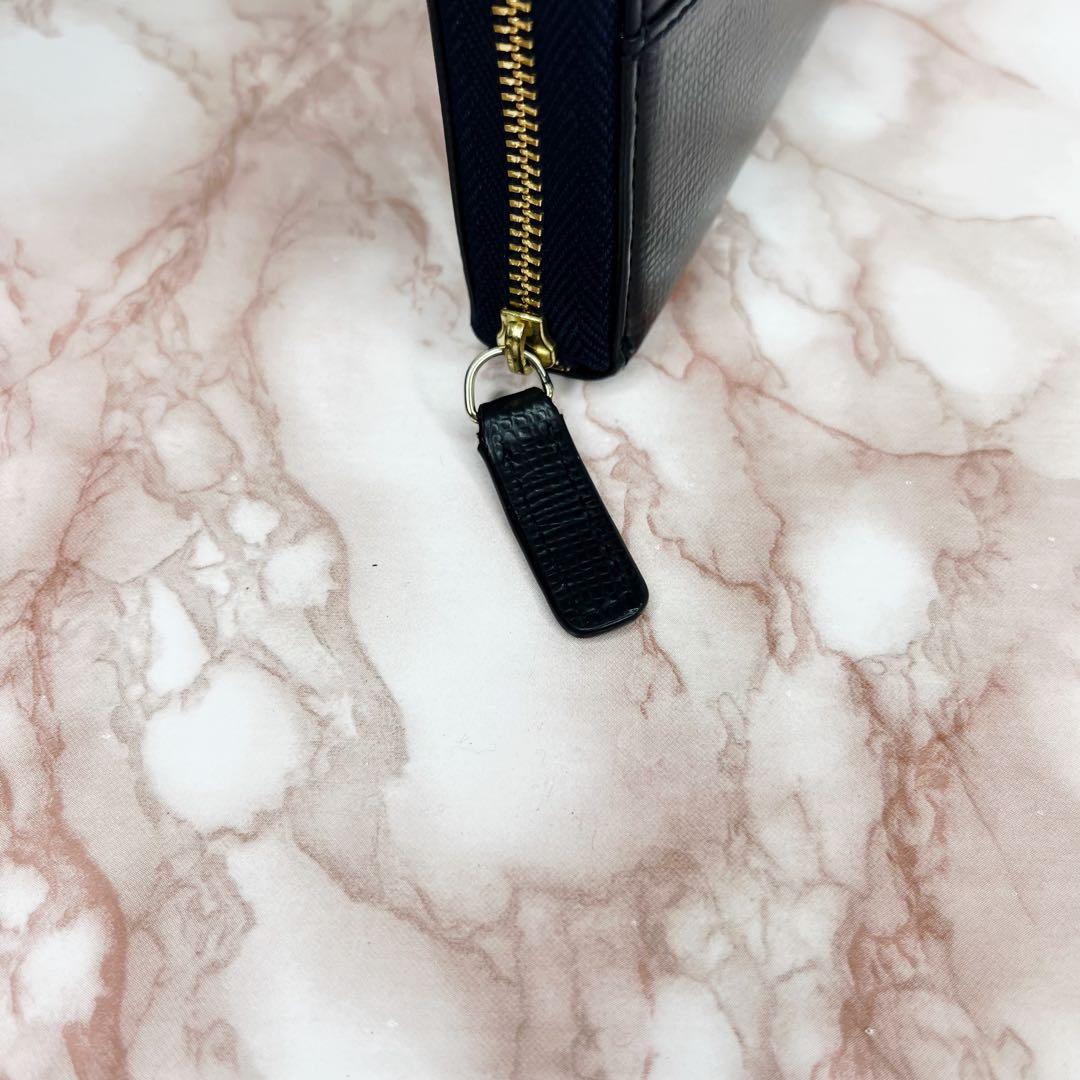 極美品】agnès b. アニエス・ベー ラウンドファスナー 長財布25 - メルカリ