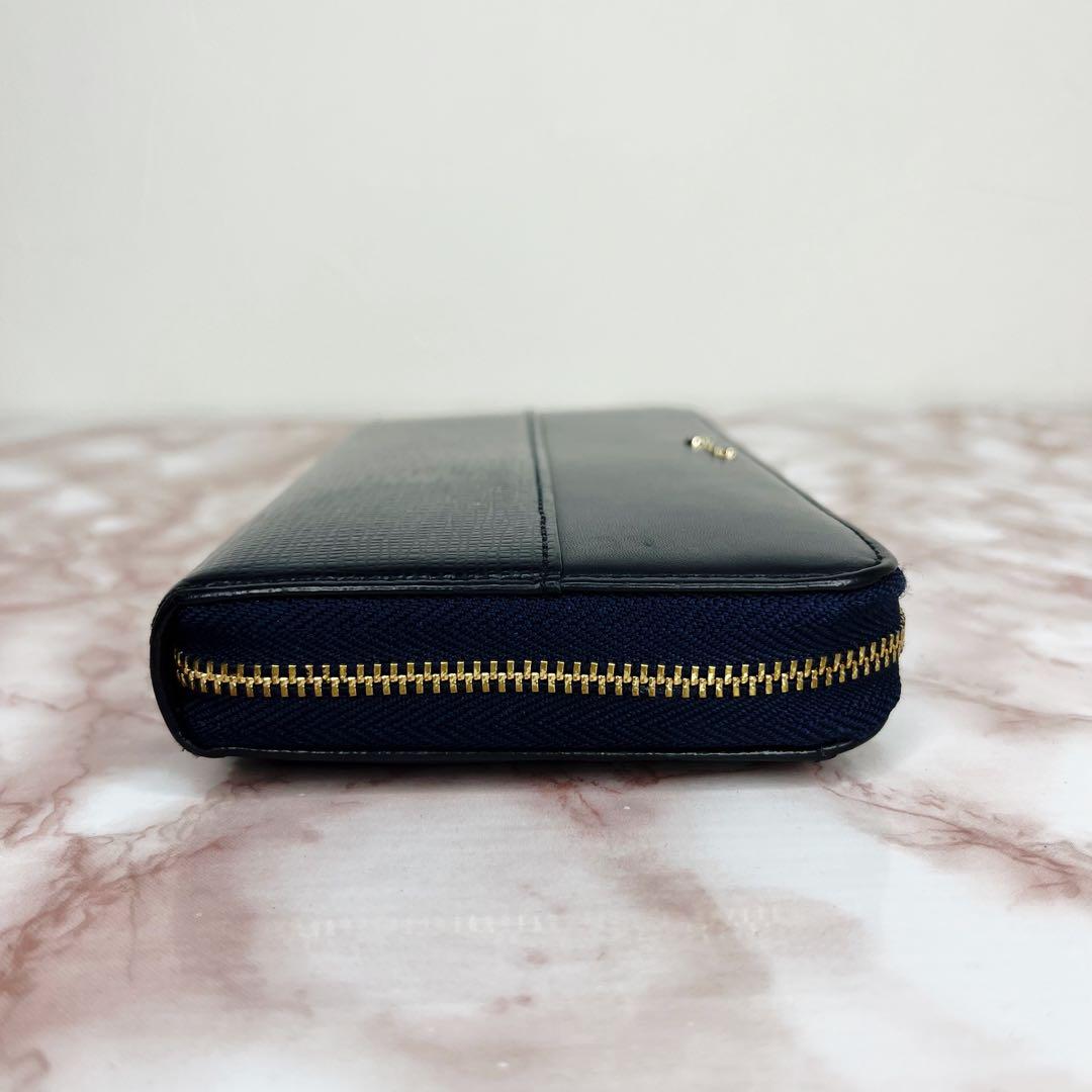 極美品】agnès b. アニエス・ベー ラウンドファスナー 長財布25 - メルカリ