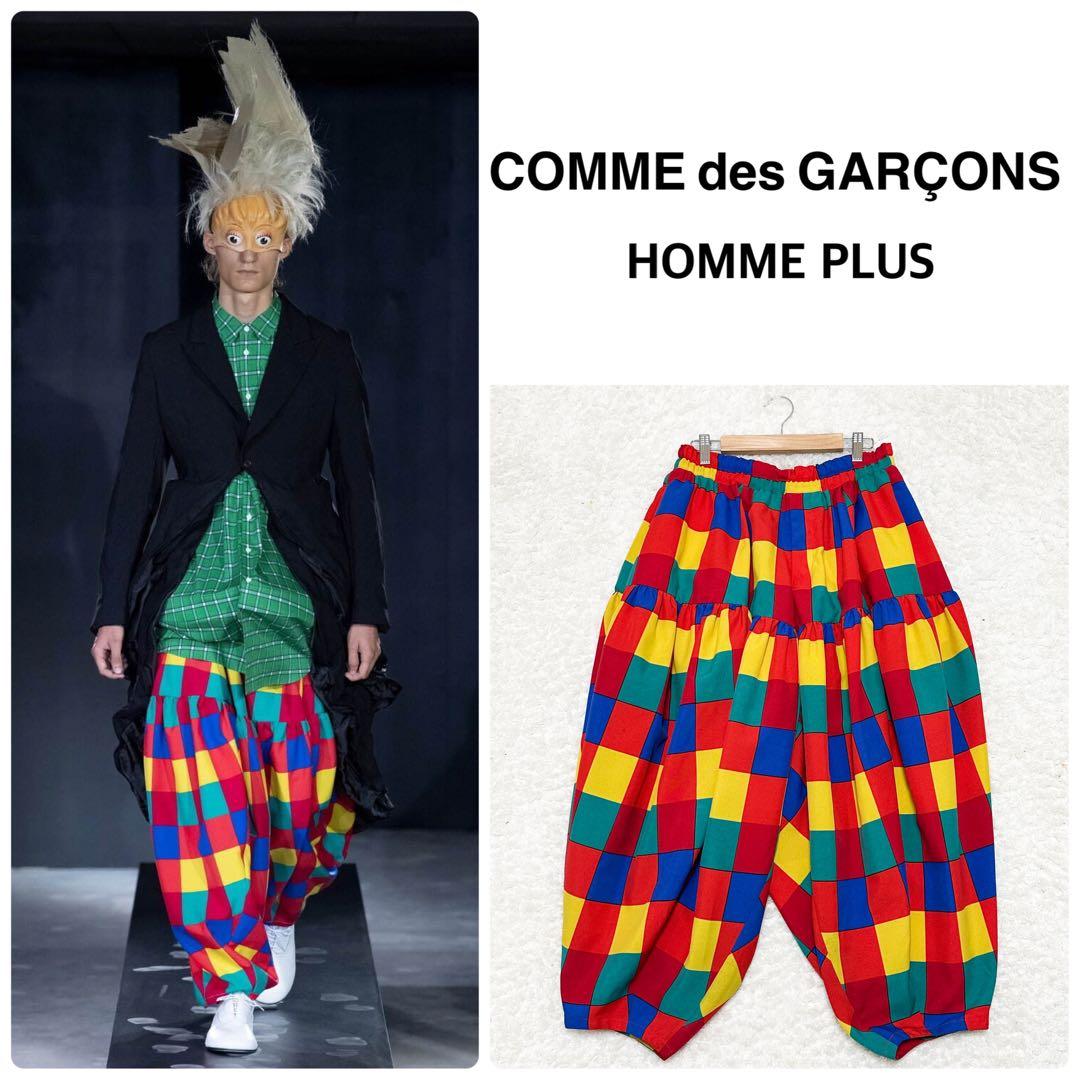 極美品】コムデギャルソンオムプリュス 23SS ピエロ バルーンパンツ XS