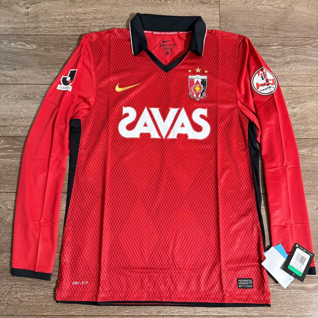 新品 NIKE 正規品 浦和レッズ 2011 長袖 ホーム ユニフォーム XL