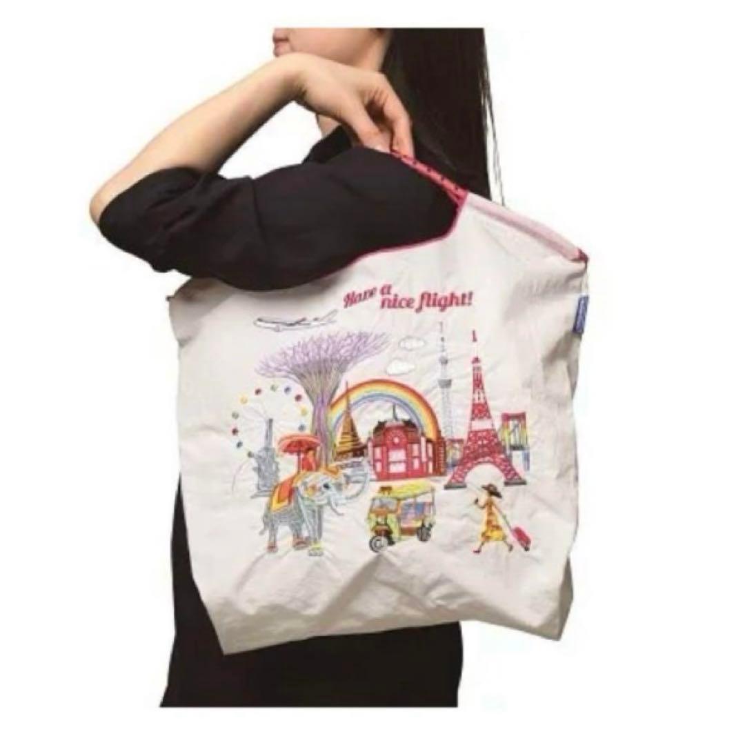 新品未開封】ボールアンドチェーン JALオリジナルバッグ ホワイト