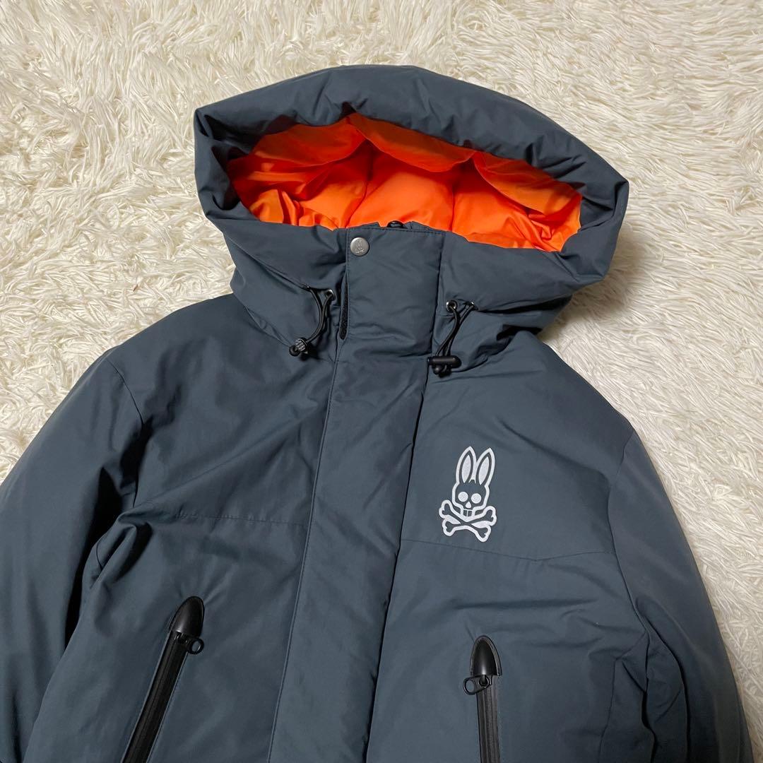 T。。。Hashy様専用】サイコバニー ダウンジャケット M 日本製 胸ロゴ