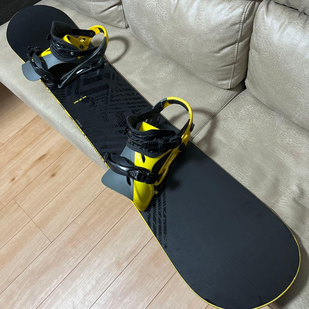 グラトリ FNTC BLACK DECK 148×FLUX DS WING M - メルカリ