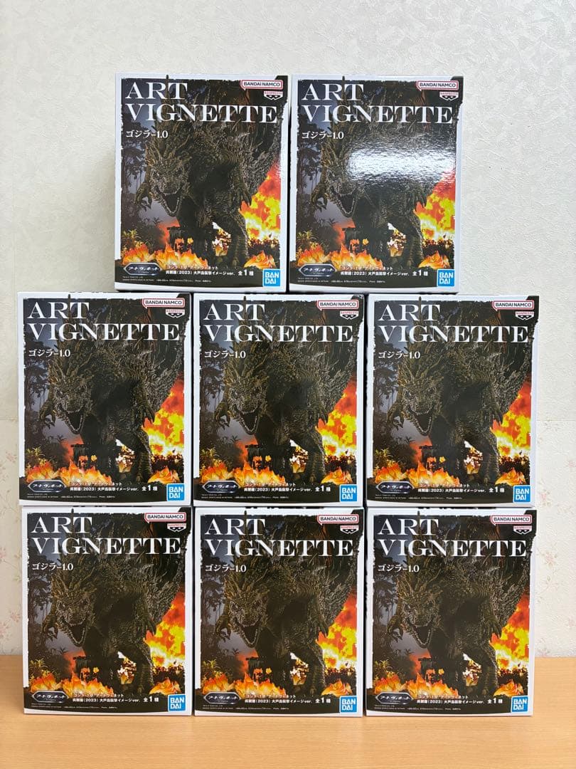 ART VIGNETTE ゴジラ 1.0 大戸島襲撃　フィギュア　8個セット ART VIGNETTE ゴジラ 1.0 大戸島襲撃 フィギュア 8個セット - メルカリ
