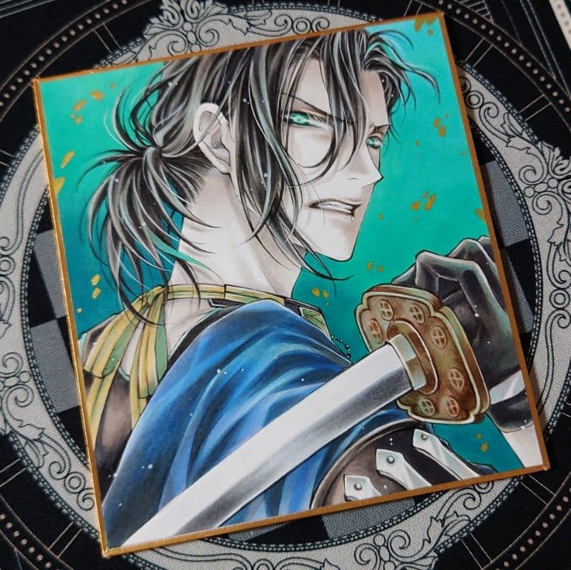 m*a様 手描きイラスト◆ファンアート【笹貫】