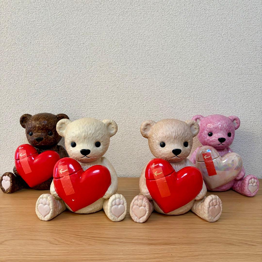 テディ デキャンタ】4体セット（空ボトル） - メルカリ