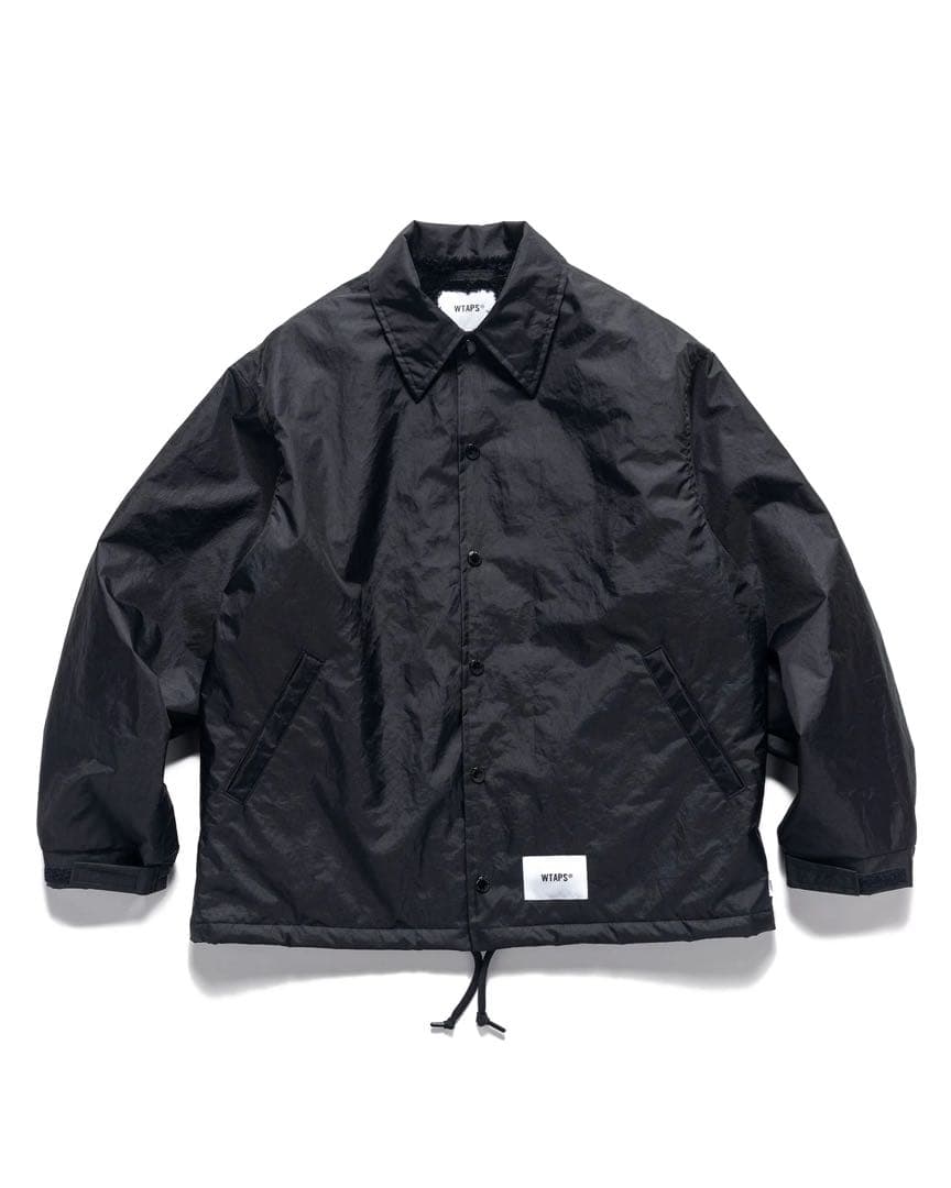 美品 WTAPS MC 黒L 242TQDT-JKM01 コーチジャケット - メルカリ