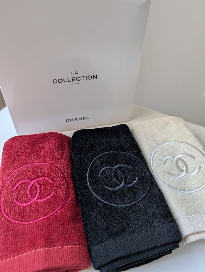 新品/正規品 CHANEL/シャネル ハンドタオル/3枚set ノベルティ - メルカリ