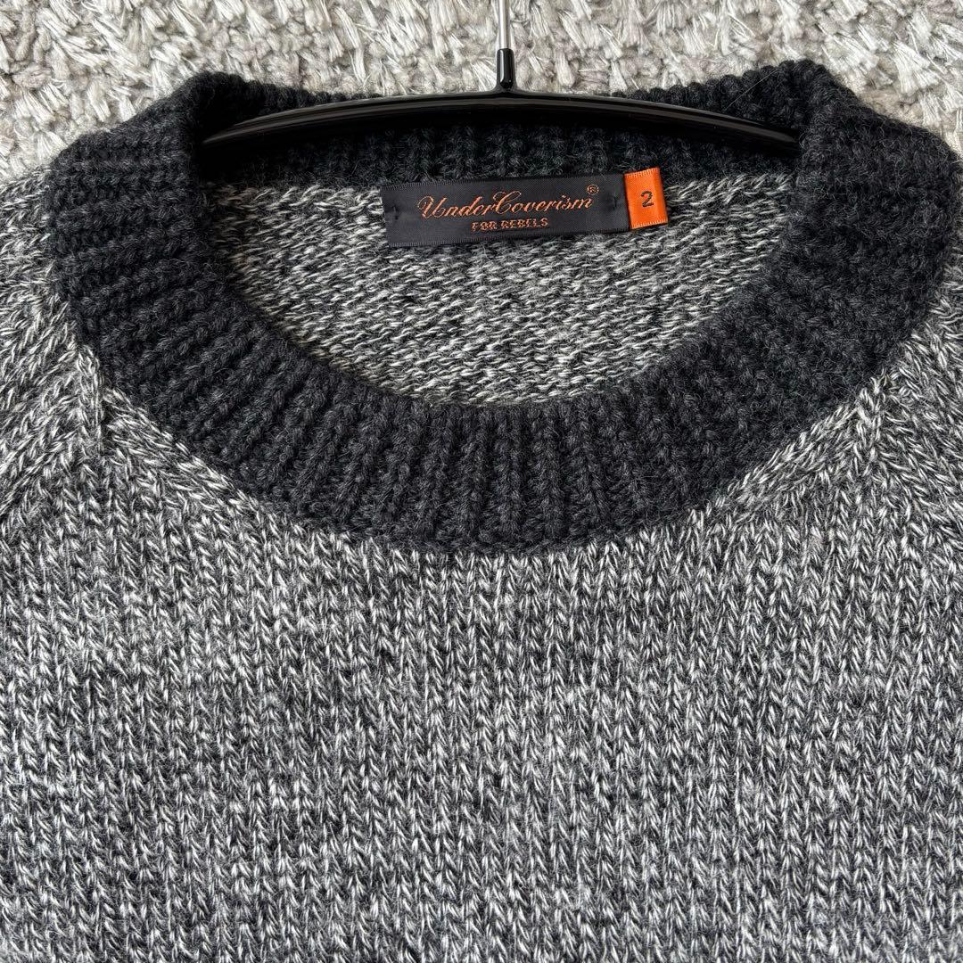 undercover 07aw ウールニット サイズ2 - トップス人気 商品 通販