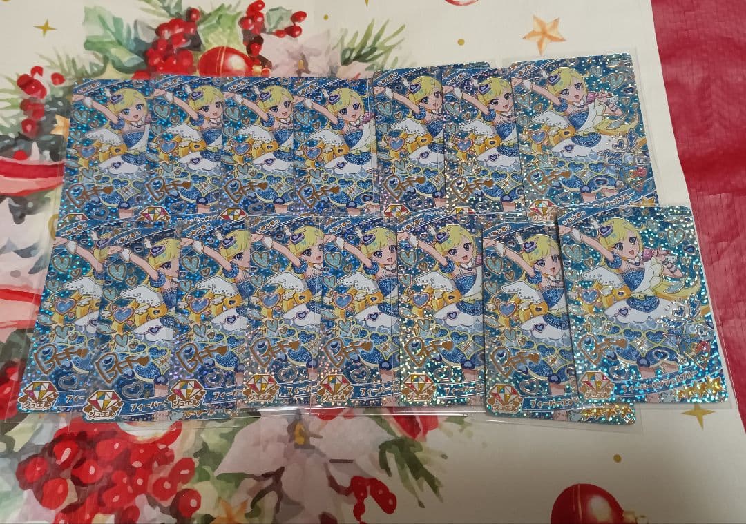 本日発送　アイプリ　ミラクルカード　フィーバーエンジェルブルー　みつき ひみつのアイプリ APR3M-002フィーバーエンジェルブルー(みつき) ☆4