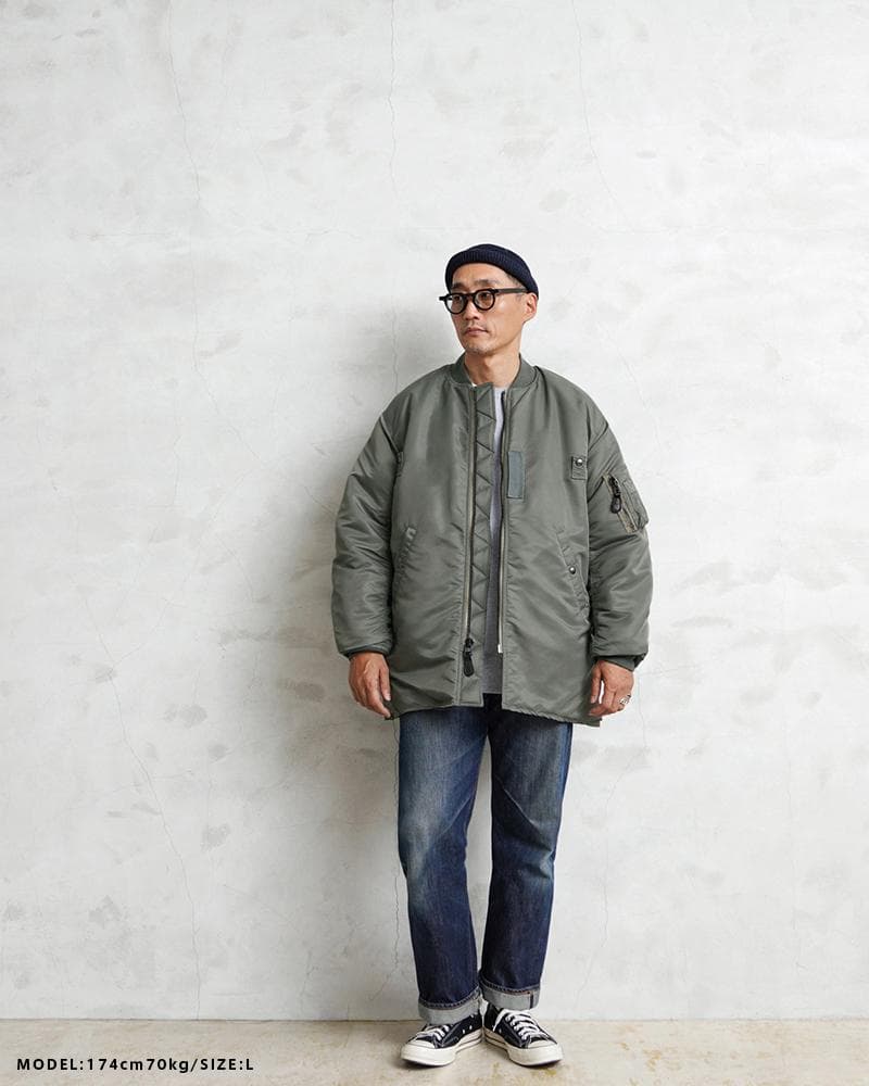 極美品 WAIPER ワイパー 23WP120 MA-1 ALLフライトコート - メルカリ