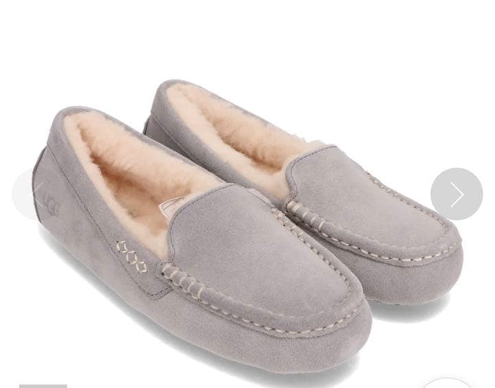 UGG モカシン ANSLEY(LIGHT GREY) 23cm(サイズUS6)UGG ANSLEY 24