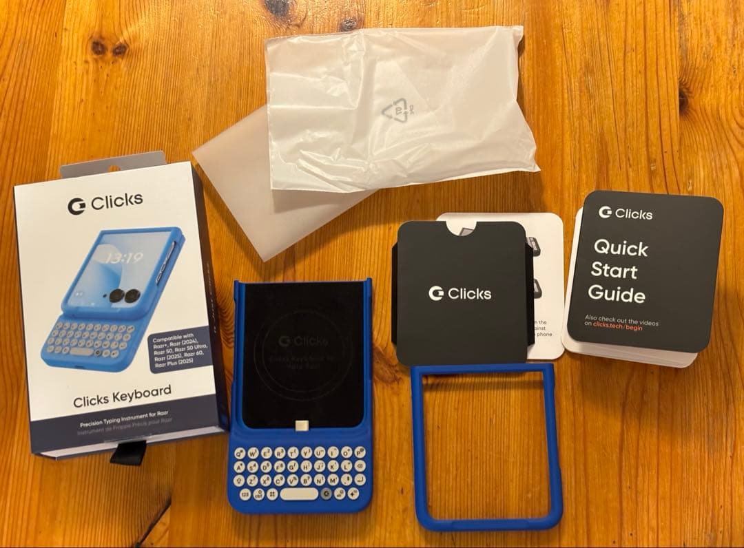 状態良好中古品】Clicks Keyboard for Razr (2024) - メルカリ