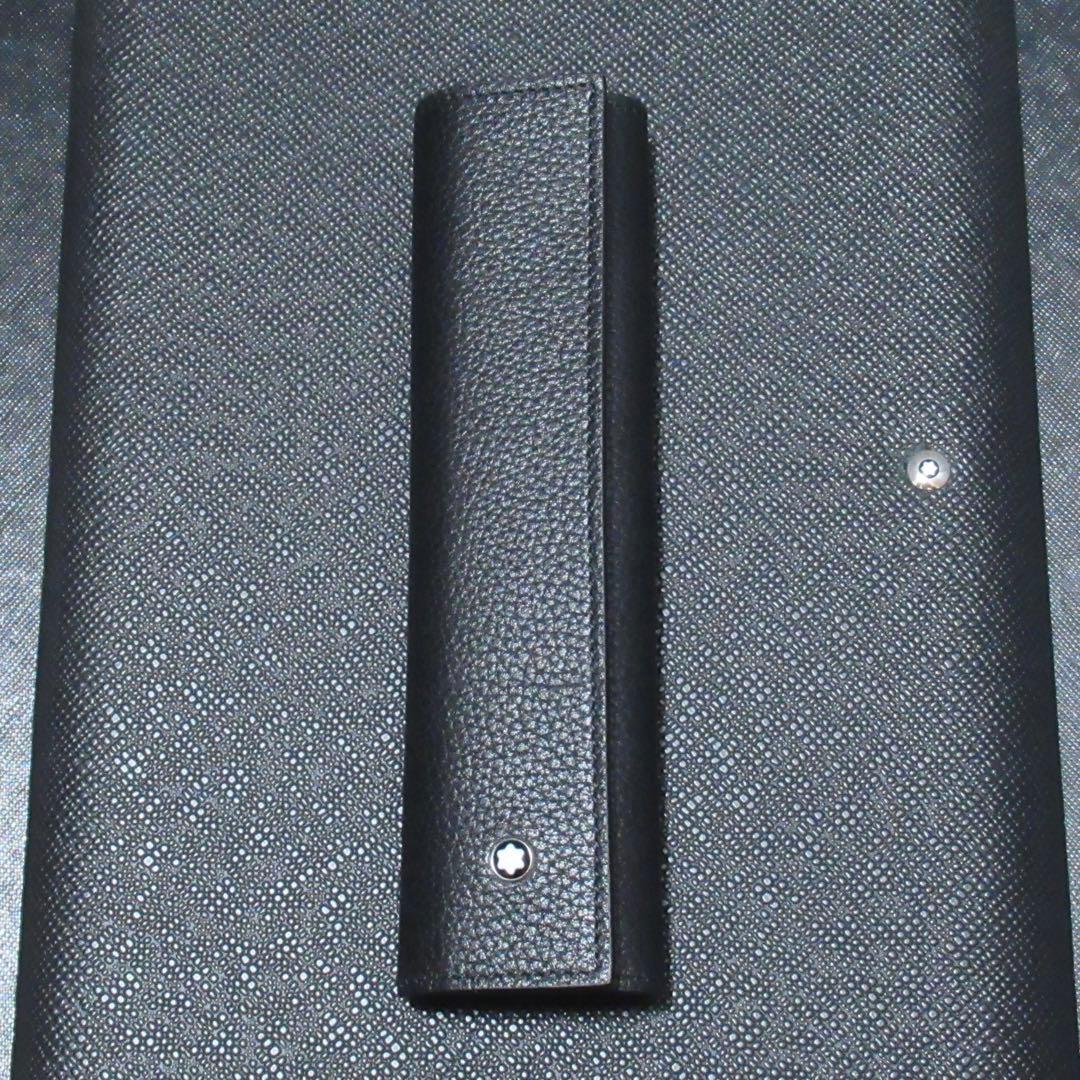 モンブラン ペンケース ペンポーチ ソフトグレイン 1本用 126264