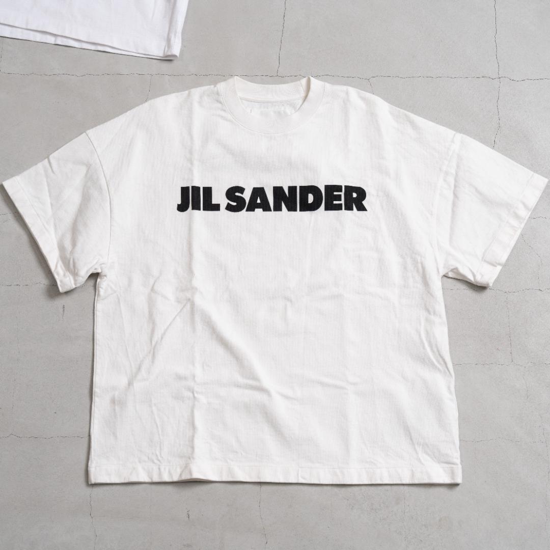 国内正規品 JIL SANDER ロゴ Tシャツ ホワイト2024年 現行品 - メルカリ