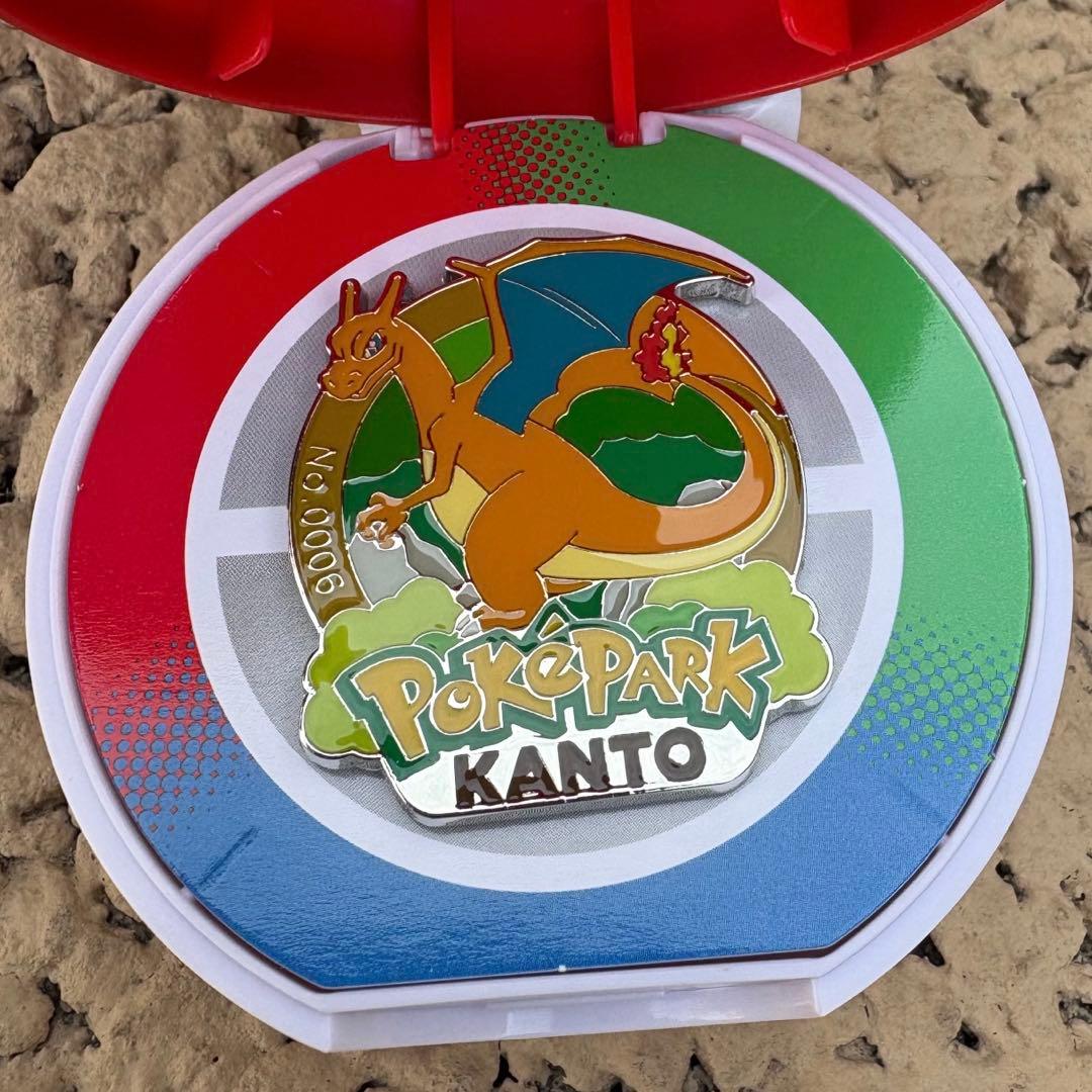 ポケパークカントー限定 ピンバッジ No.006 リザードン - メルカリ