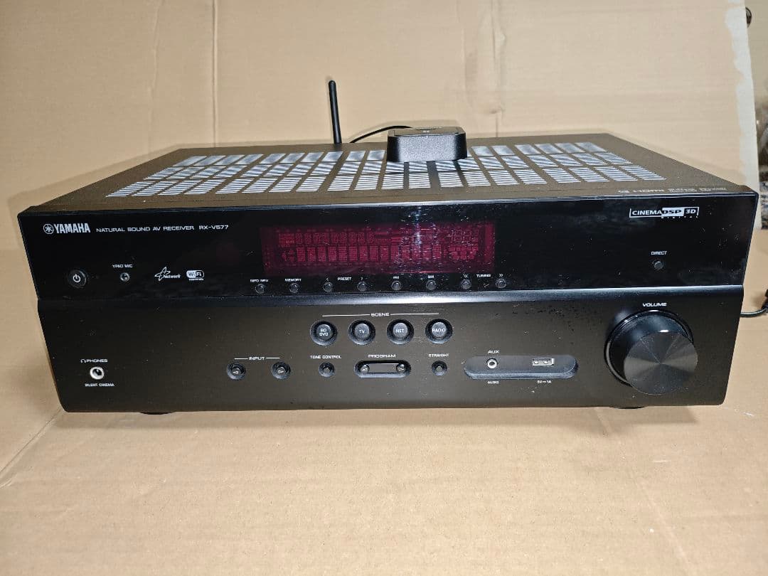 Yamaha RX-V577 AVアンプ　別売りBluetoothレシーバー付 RX-V577 - Overview - AV Receivers - Home Audio - Products - Yamaha
