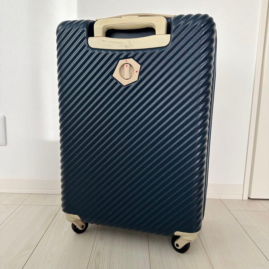 HaNT mine スーツケース 47L 4輪/ネイビー - メルカリ