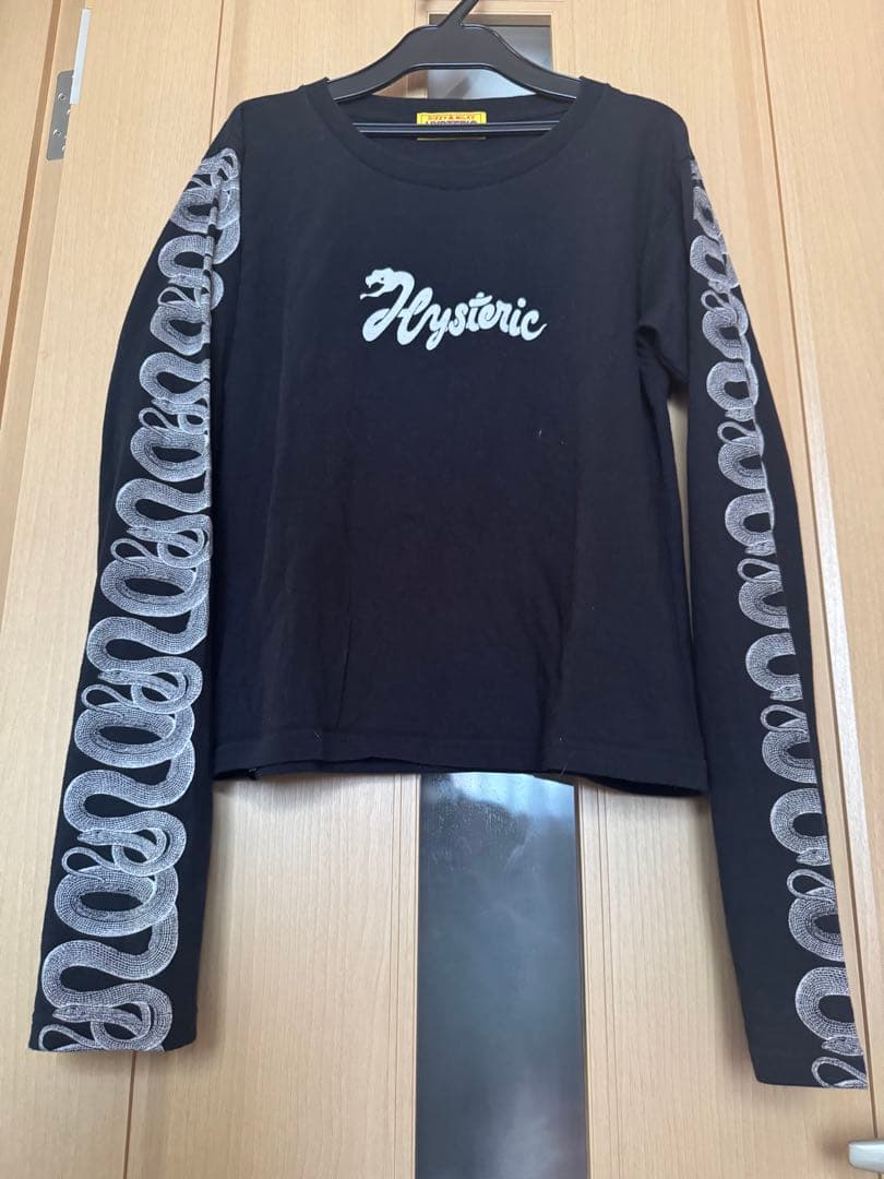 ヒステリックグラマーウミヘビスネークスリーブロンT ヒステリックス ヒステリックグラマー 希少！HYSTERIC GLAMOUR