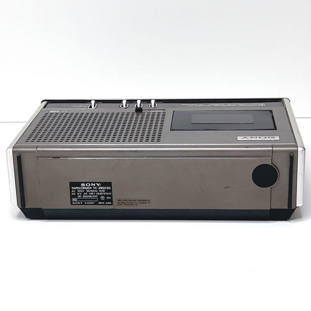 良品・動作品】 SONY TC-2850SD カセットデンスケ typelll - メルカリ