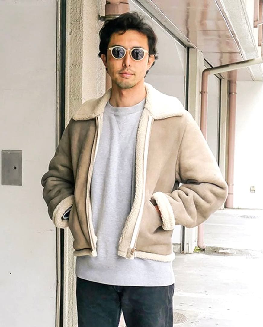 最終値下)COMOLI 19AW / シープスキンジャケット ムートンジャケット