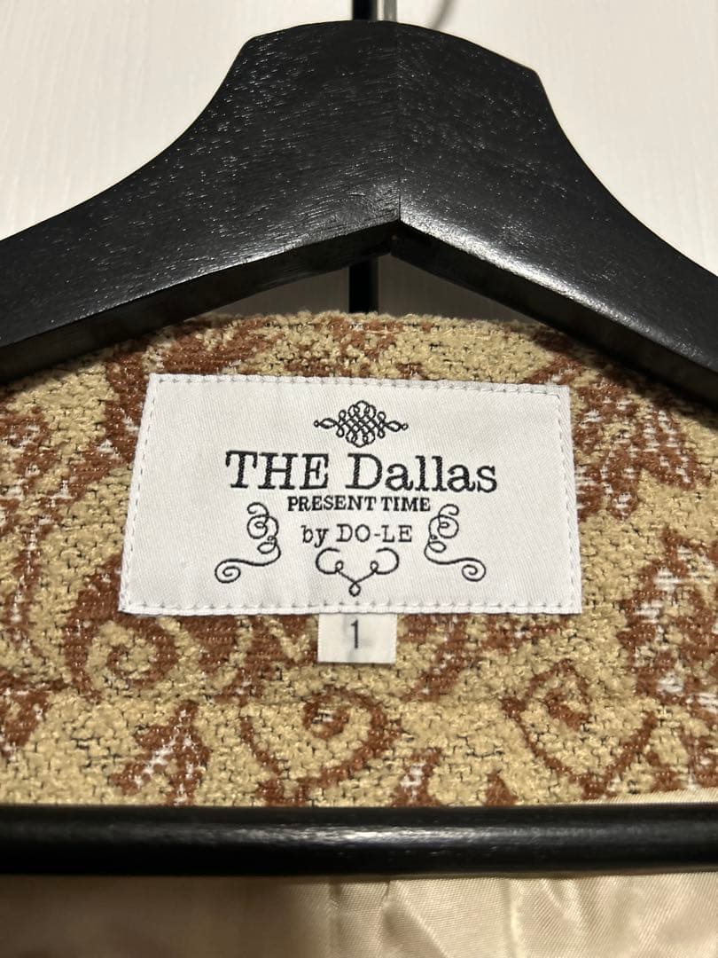 美品 The Dallas FUMIE TANAKA ダマスク柄ジャガード織