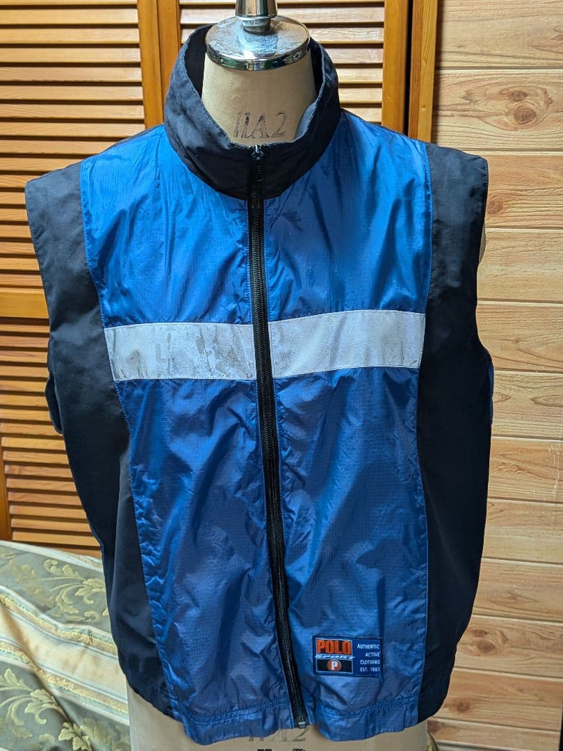 POLO SPORT ナイロンベスト 90〜00年代製の通販はau PAY マーケット