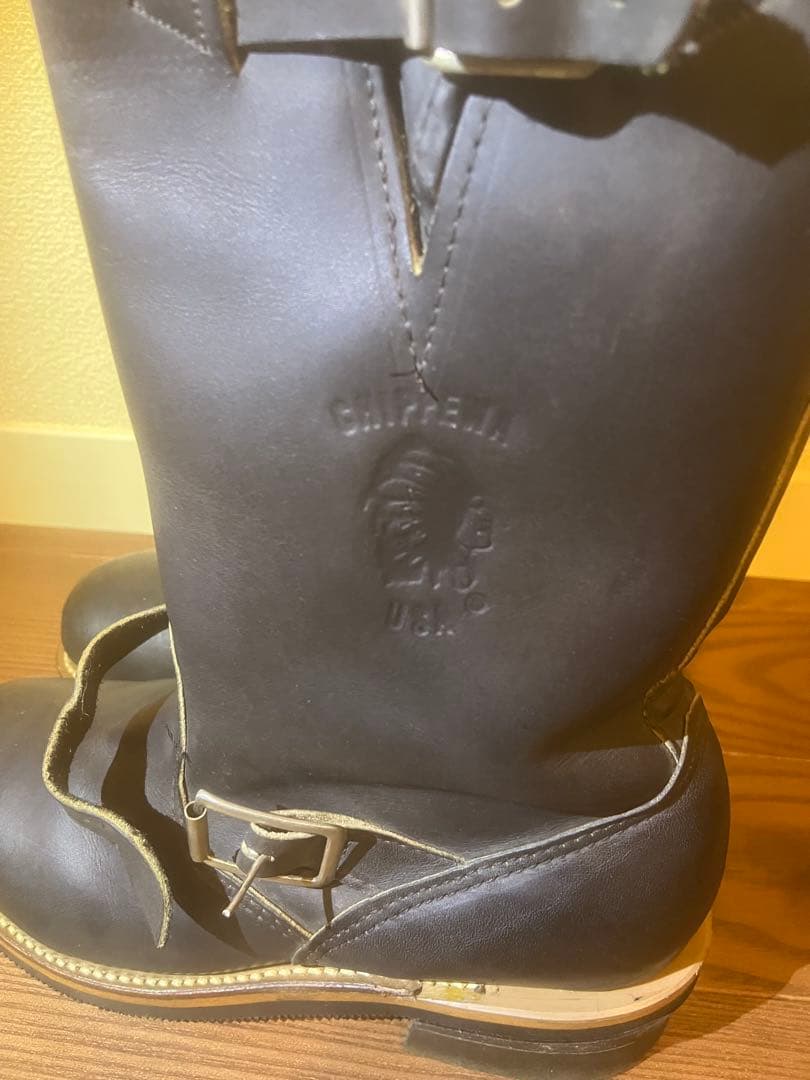 ✨希少✨USA製 チペワ エンジニアブーツ 23.5cm Vibram✨箱付き✨