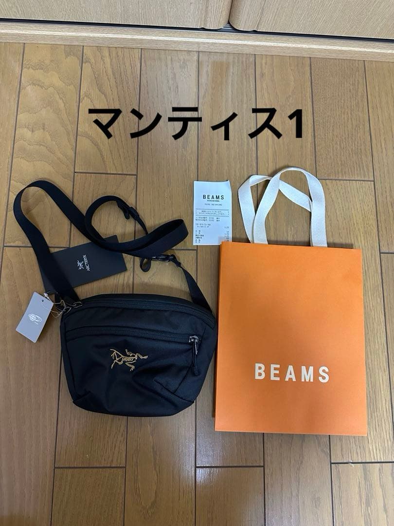 ARC'TERYX アークテリクス マンティス1 BEAMS購入新品タグ付き Arc'teryx Beams Mantis1 アークテリクスビームスウェストバッグ (ARC