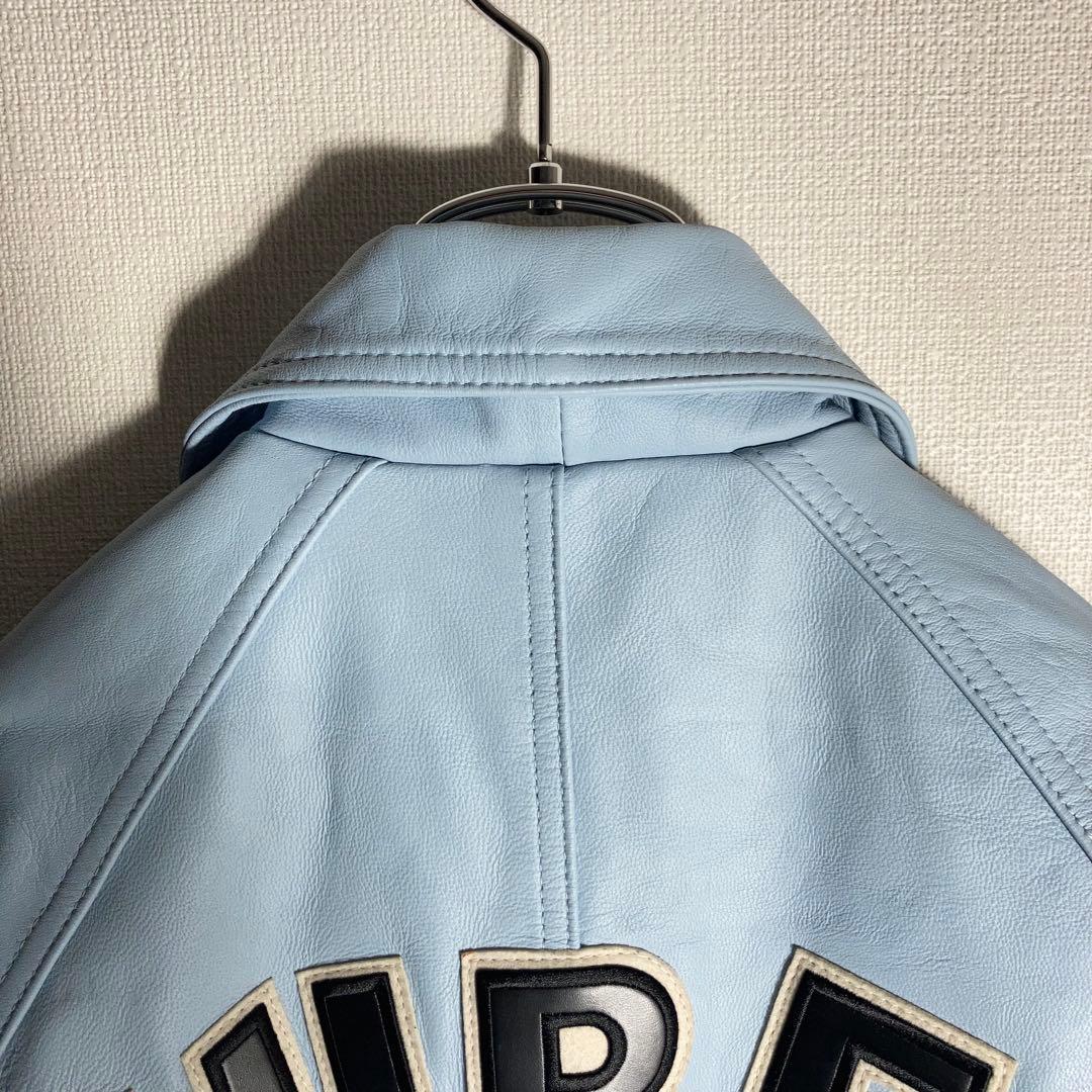 Kaneee KEIJU着用】AVIREX レザージャケット 羊革 ラッパー. - メルカリ