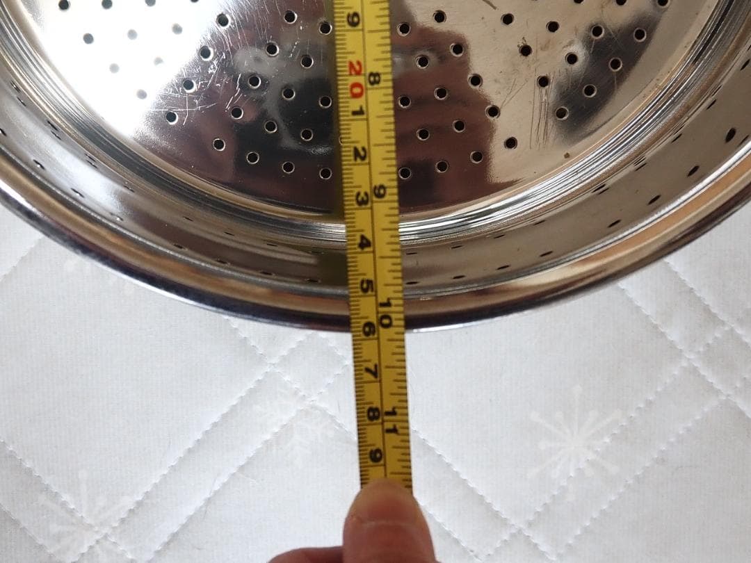 宮崎製作所ジオプロダクト 蒸し器ステンレス鍋 　25cm　3.4ｌ