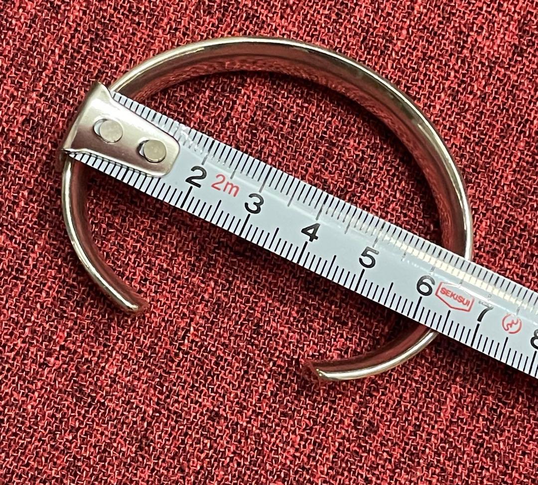 ◇感謝価格◇FULTON◇シルバー950◇エルラインミドルバングル◇