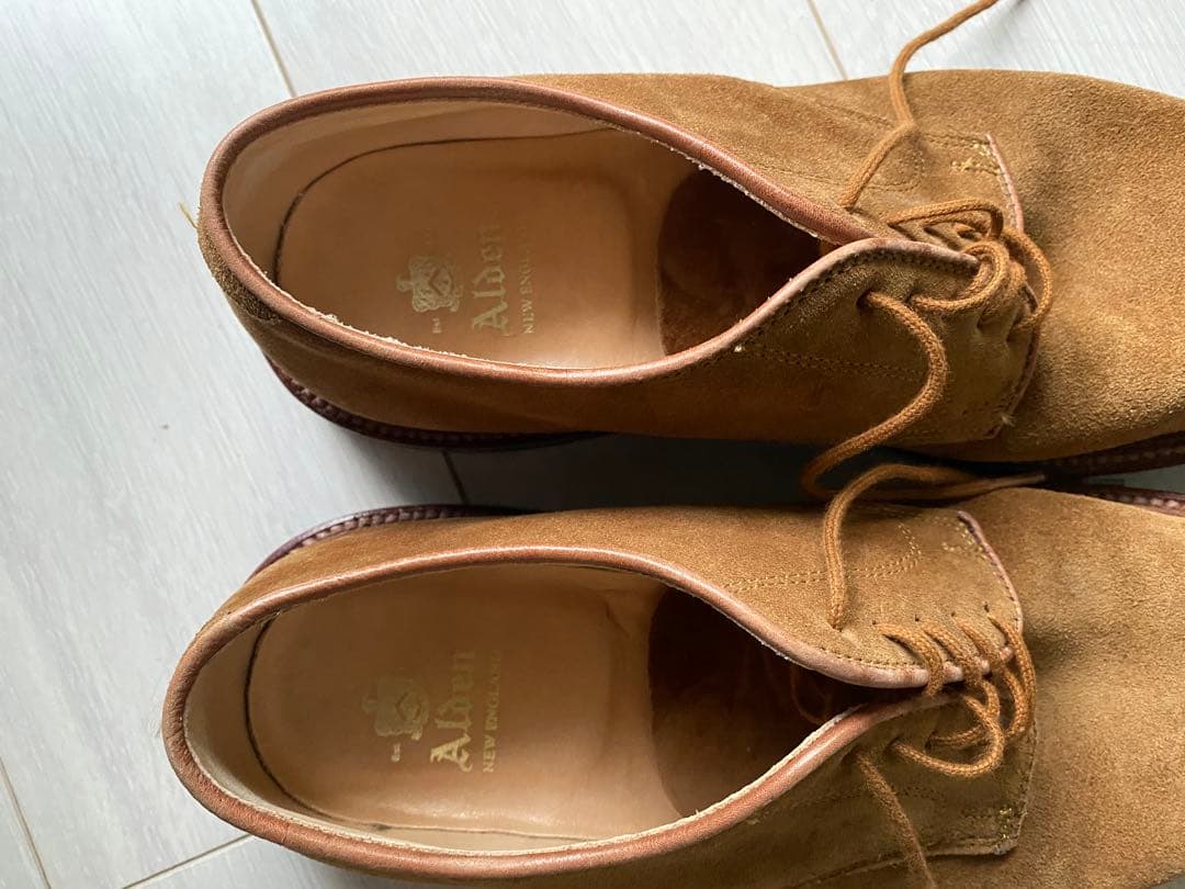 Alden 29336F アンラインド スエード 7E - メルカリ