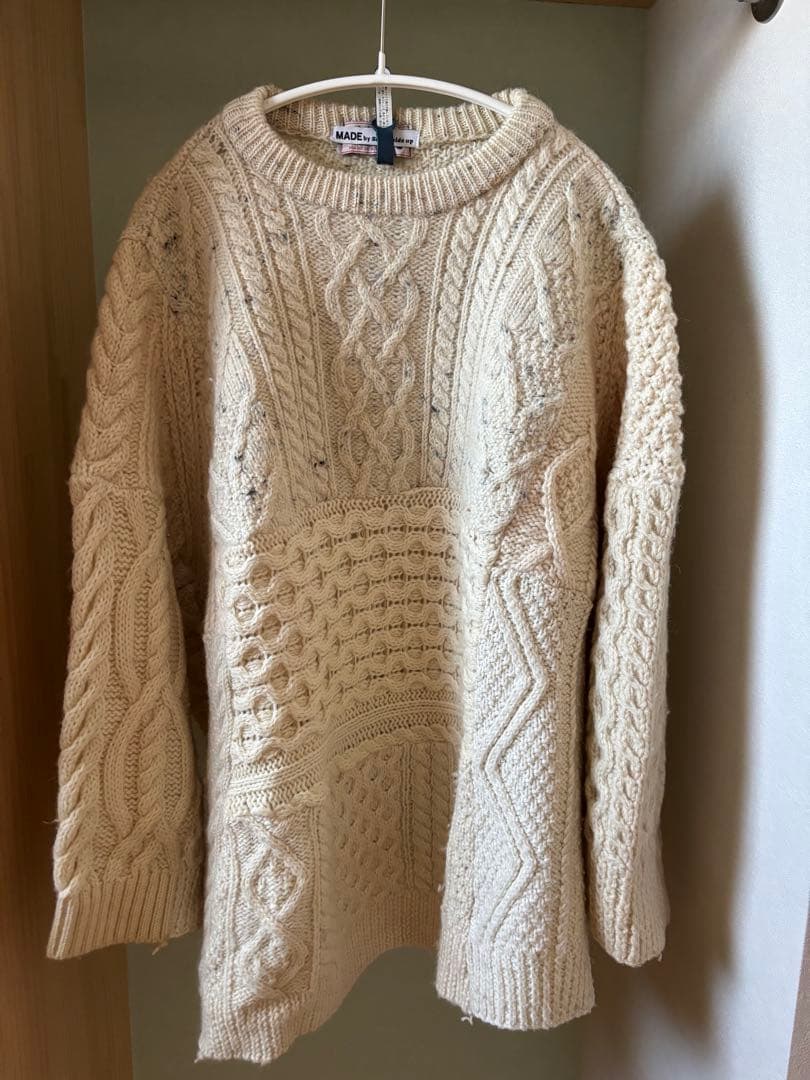 SUNNY SIDE UP】リメイク15ニット /キナリ - メルカリ