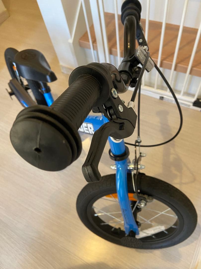 超極美品】ストライダー14x ブルー ※使用回数2回 純正スタンド付き