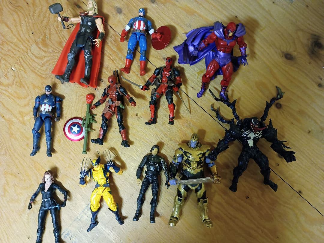 Marvel アメコミ フィギュアセット リボルテック アメイジングヤマグチ