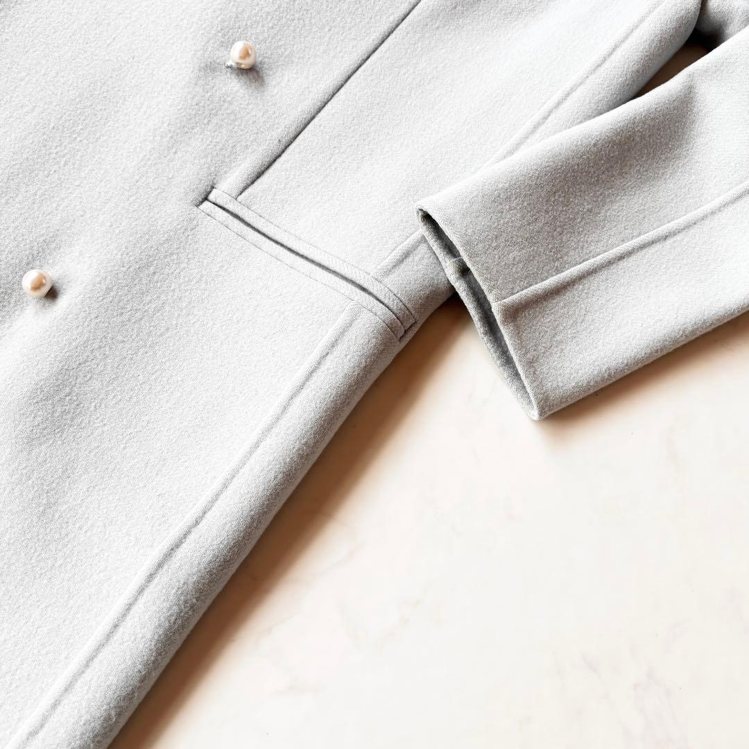 美品✨マディソンブルー パールチェスターコート ダブルフェイス