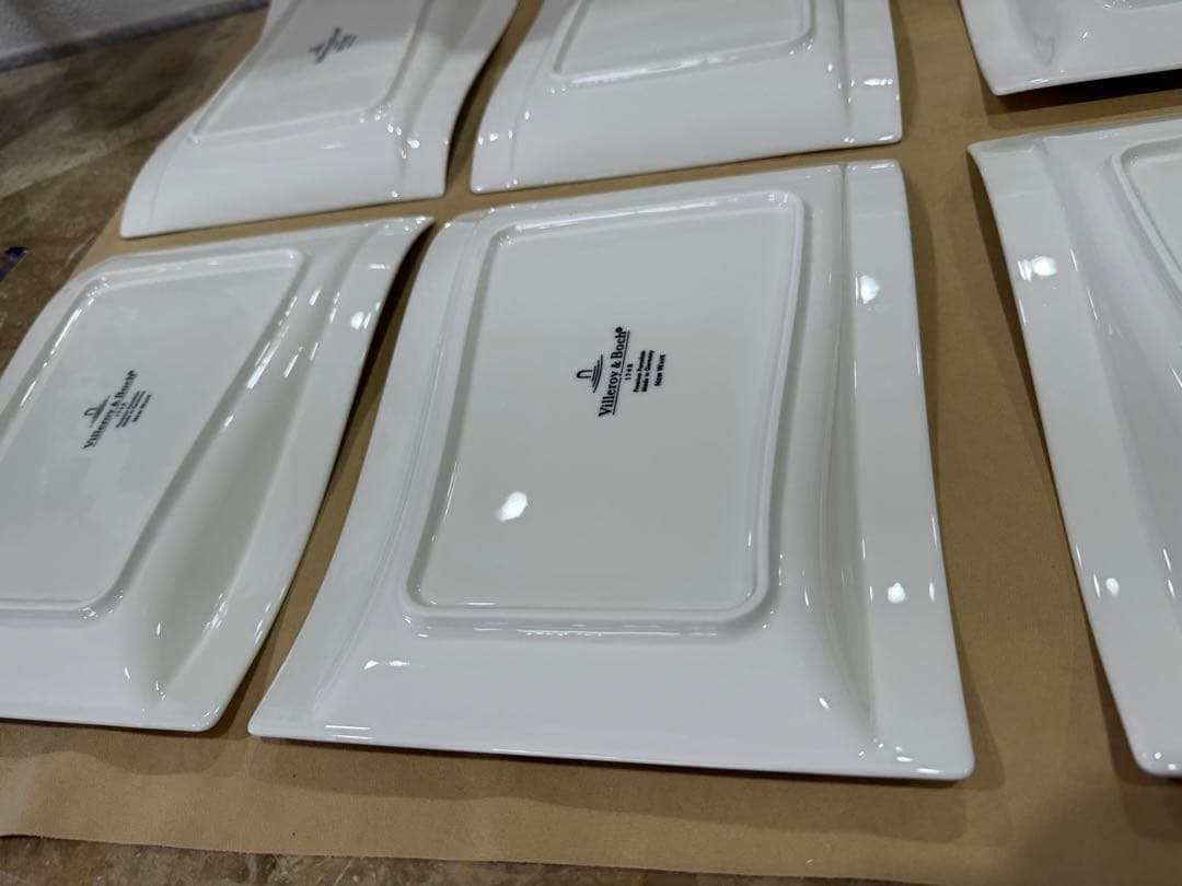 値下げ中【未使用 極美品】Villeroy&Boch New Wave 6枚 - メルカリ