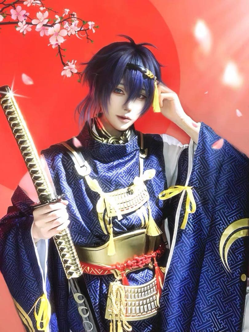 刀剣乱舞 三日月宗近 コスプレ衣装※ウィッグ 靴 追加可 - メルカリ