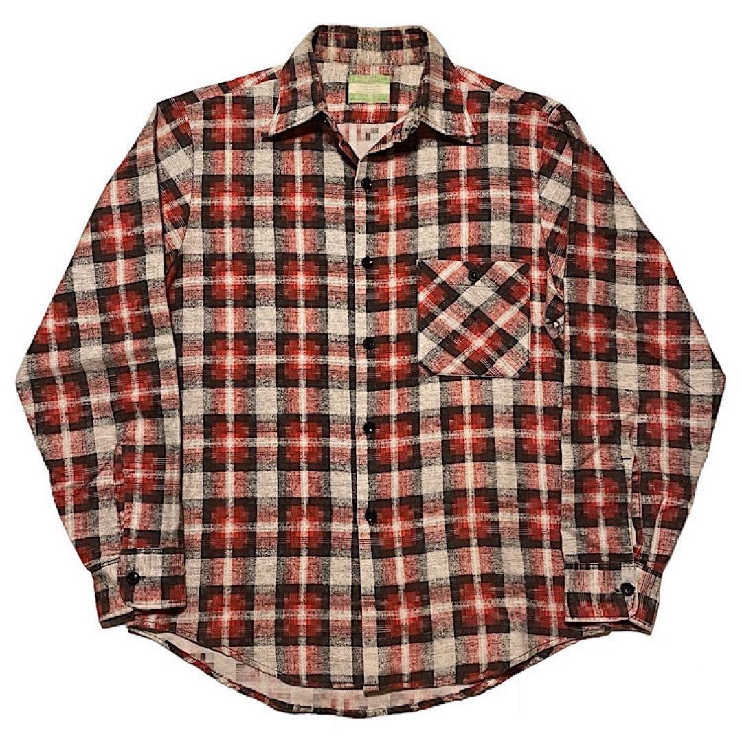 激レア 70s Sears カートコバーン着 オンブレチェックプリント