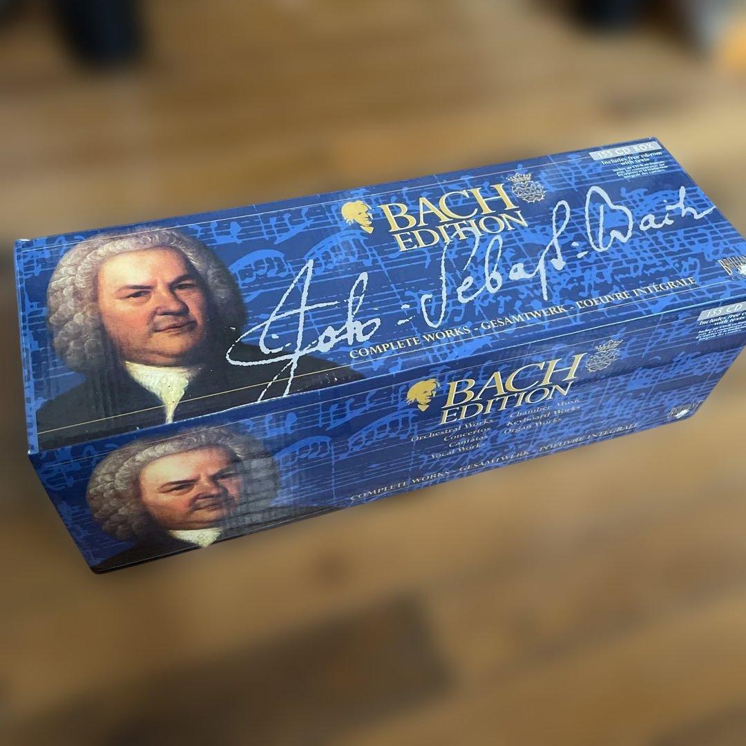【希少・レア】バッハ全集 BACH EDITION 155枚組CDボックス バッハ全集 155枚組 CDボックス BACH EDITION バッハ全集 155枚組 CD